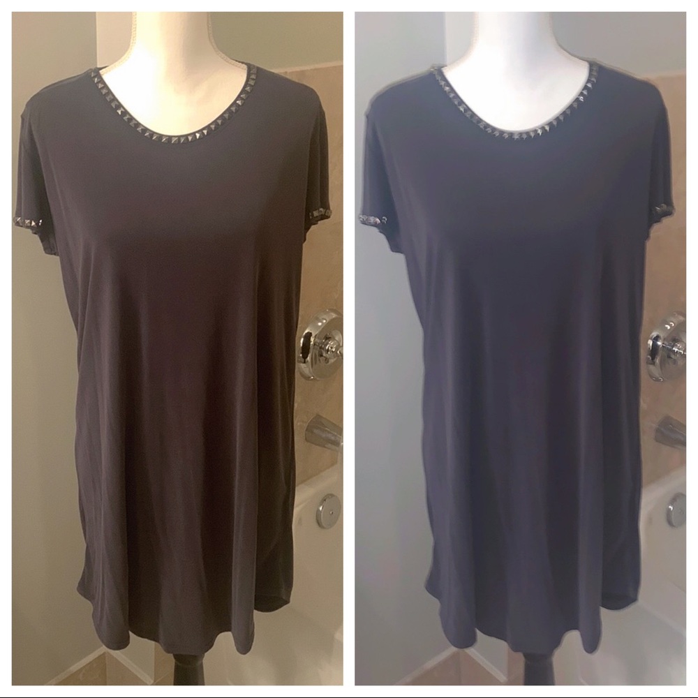 Divided H&M Studded T-Shirt Dress